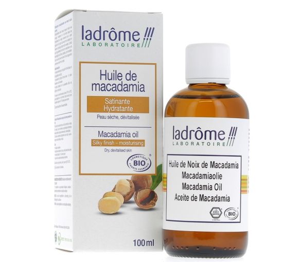 Huile de macadamia Bio Ladrôme - Flacon de 100 ml
