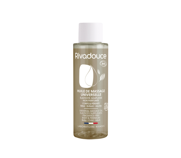 Huile de massage universelle corps et périnée bio Rivadouce - flacon de 100ml - image 1