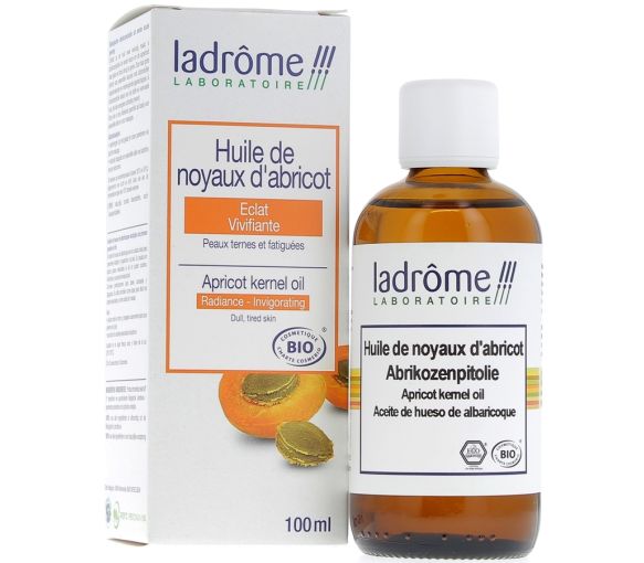 Huile de noyaux d'abricot Bio Ladrôme - Flacon de 100 ml