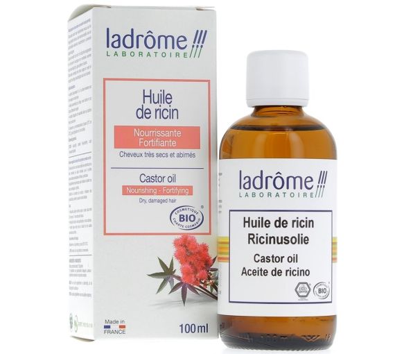 Huile de ricin Bio Ladrôme - Flacon de 100 ml