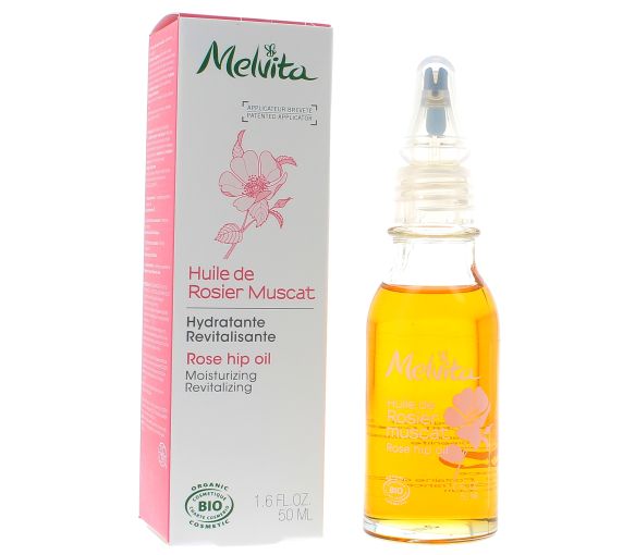 Huile de rosier muscat bio Melvita - flacon de 50 ml