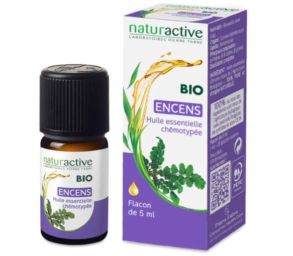 Huile essentielle BIO encens Naturactive - flacon de 5 ml