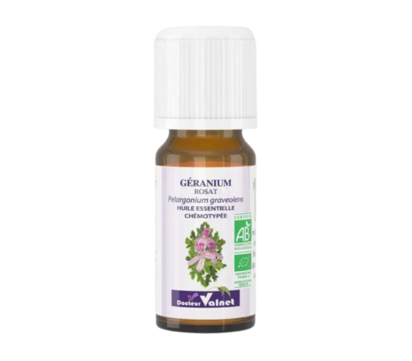 Huile essentielle Géranium rosat Bio Dr Valnet - 10 ml - image 1