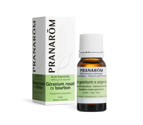 Huile essentielle Géranium rosat cv bourbon Pranarom - flacon de 10ml