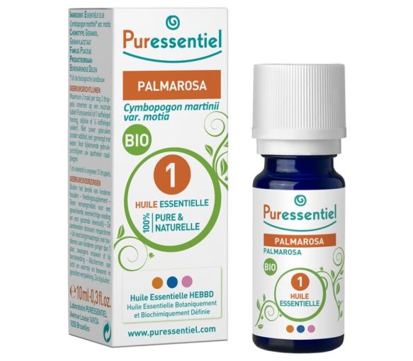 Huile essentielle Palmarosa Puressentiel - flacon de 10 ml