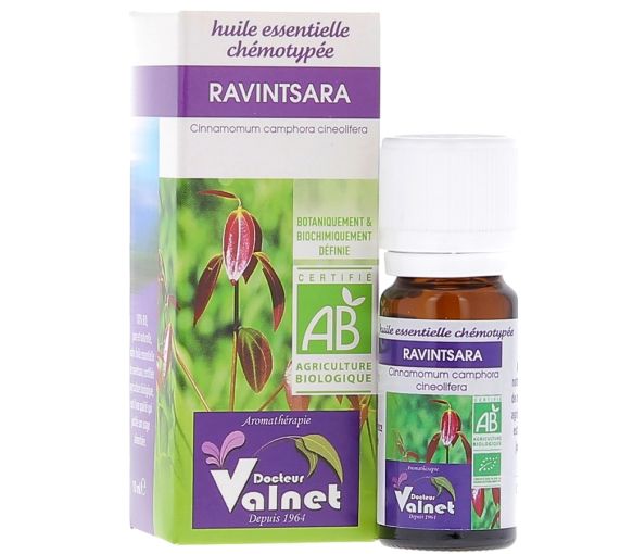 Huile essentielle Ravintsara Bio Dr Valnet - 10 ml
