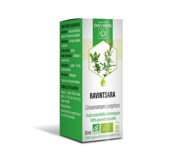 Huile essentielle Ravintsara bio Dayang - flacon de 10ml