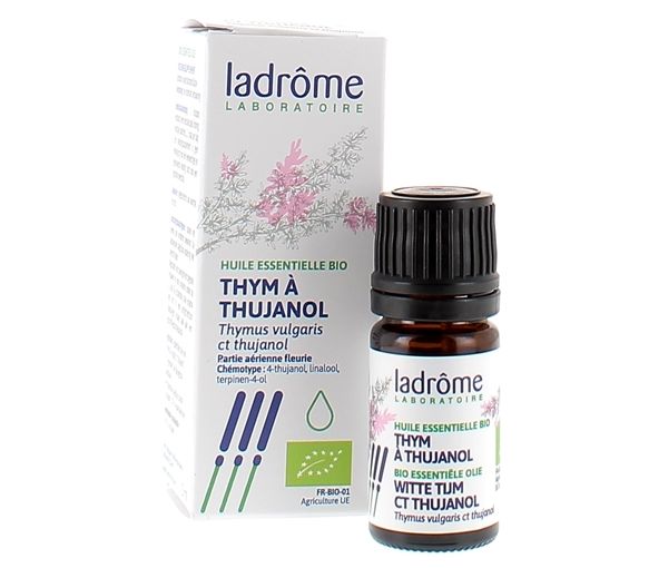 Huile essentielle Thym à Thujanol bio Ladrôme - flacon de 5 ml