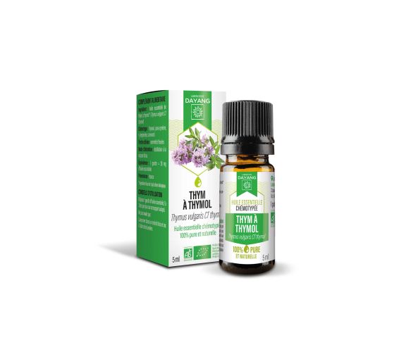 Huile essentielle Thym à Thymol Dayang - flacon de 5ml - image 1
