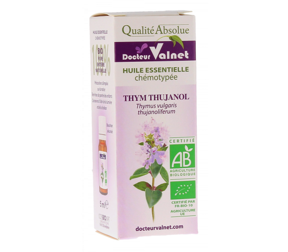 Huile essentielle Thym thujanol Bio Dr Valnet - Flacon de 5 ml - image 1