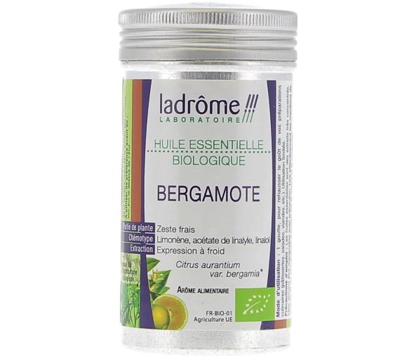 Huile essentielle bergamote Bio Ladrôme - flacon de 10 ml