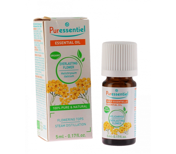 Huile essentielle bio Hélichryse Puressentiel - flacon de 5 ml - image 1