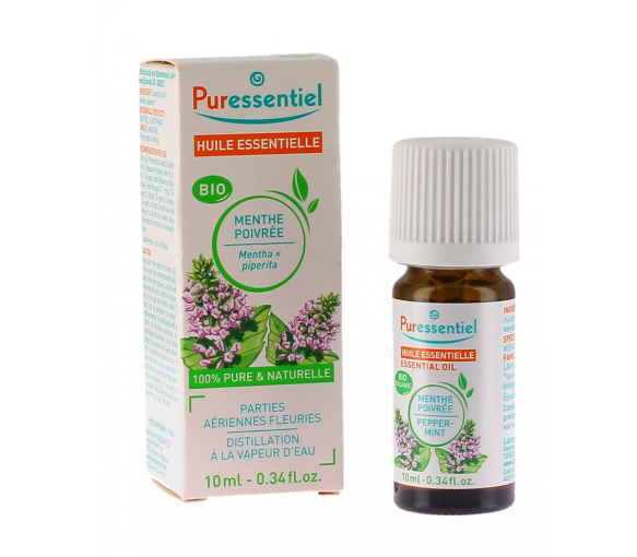 Huile essentielle bio Menthe poivrée Puressentiel - flacon de 10 ml - image 1