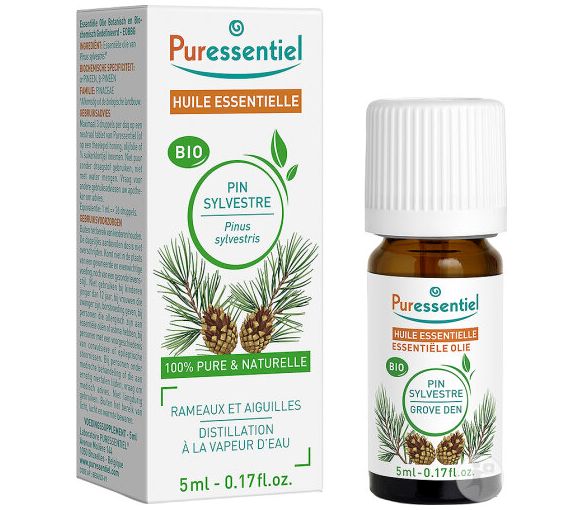 Huile essentielle bio Pin Sylvestre Puressentiel - flacon de 5 ml