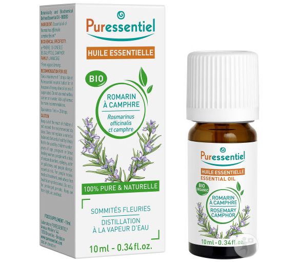 Huile essentielle bio Romarin à cinéole Puressentiel - flacon de 10 ml - image 1