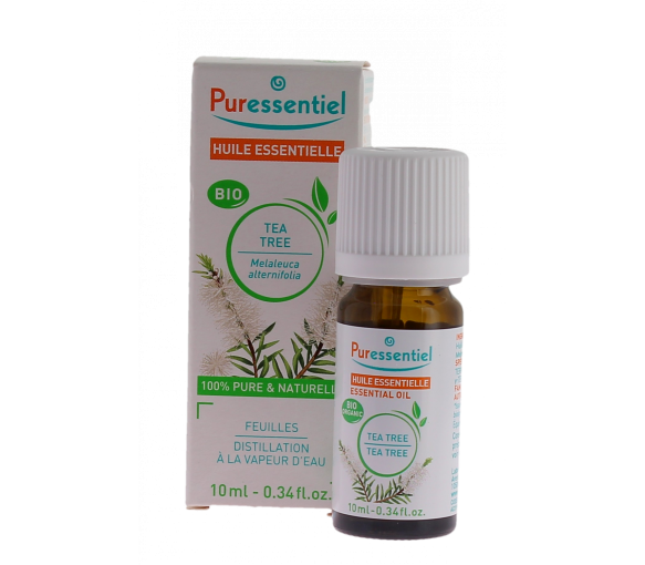 Huile essentielle bio arbre à thé Puressentiel - flacon de 10 ml