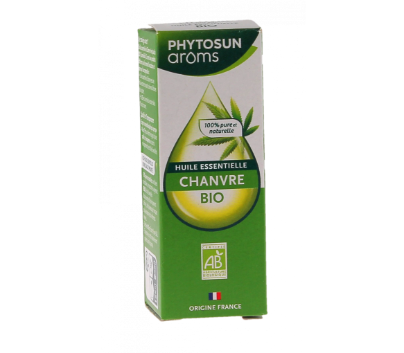 Huile essentielle chanvre bio Phytosun arôms - flacon de 5ml - image 1