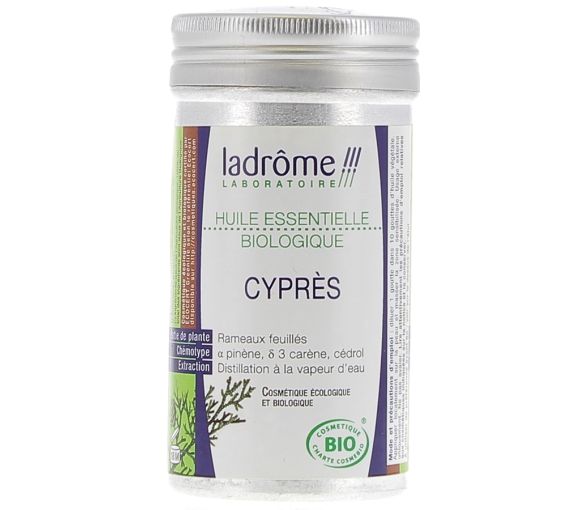 Huile essentielle cyprès Bio Ladrôme - Flacon de 10 ml