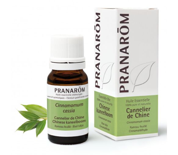 Huile essentielle de Cannelier de chine Pranarôm - flacon de 10 ml
