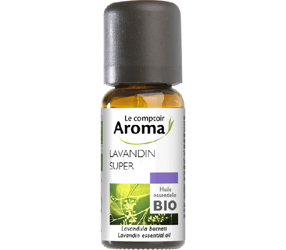 Huile essentielle de Lavandin super bio Le Comptoir Aroma - flacon de 10 ml