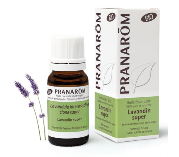 Huile essentielle de Lavandin super bio Pranarôm - flacon de 10 ml