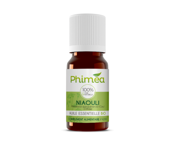 Huile essentielle de Niaouli BIO Phimea - flacon de 10 ml