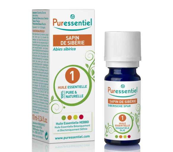 Huile essentielle de Sapin de sibérie Puressentiel - flacon de 10 ml