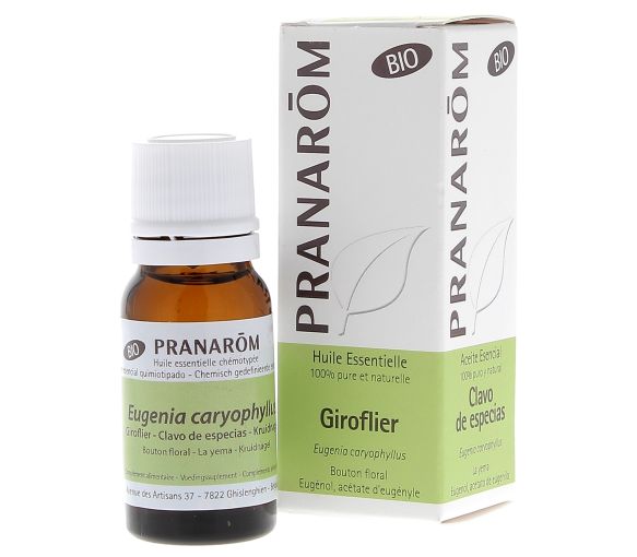 Huile essentielle de giroflier bio Pranarôm - flacon de 10 ml - image 1