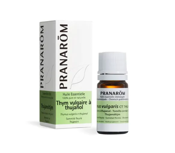 Huile essentielle de thym vulgaire à thujanol Pranarôm - flacon de 5 ml