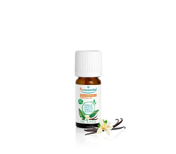 Huile essentielle de vanille extrait CO₂ bio Puressentiel - flacon de 5ml