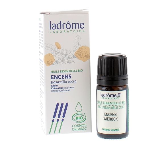 Huile essentielle encens Bio Ladrôme - flacon de 5 ml