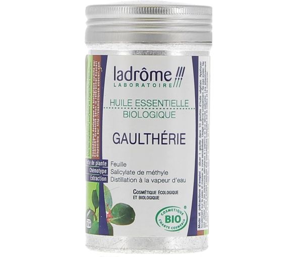 Huile essentielle gaulthérie Bio Ladrôme - Flacon de 10 ml