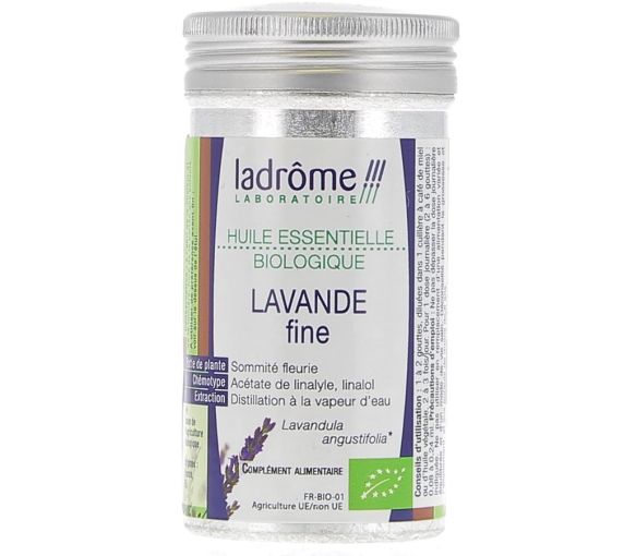 Huile essentielle lavande fine Bio Ladrôme - Flacon de 10 ml