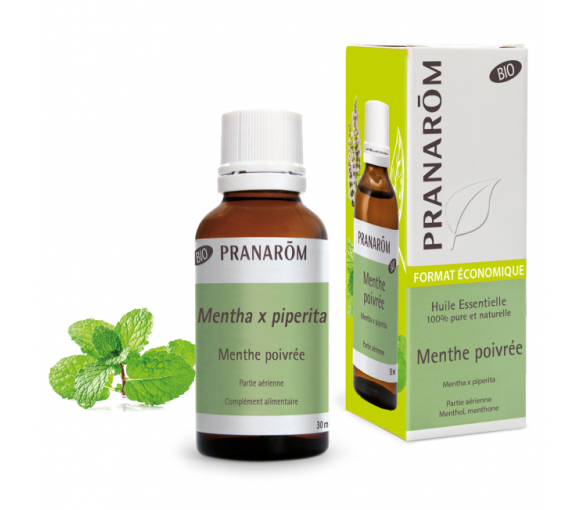 Huile essentielle menthe poivrée bio Pranarom - image 2