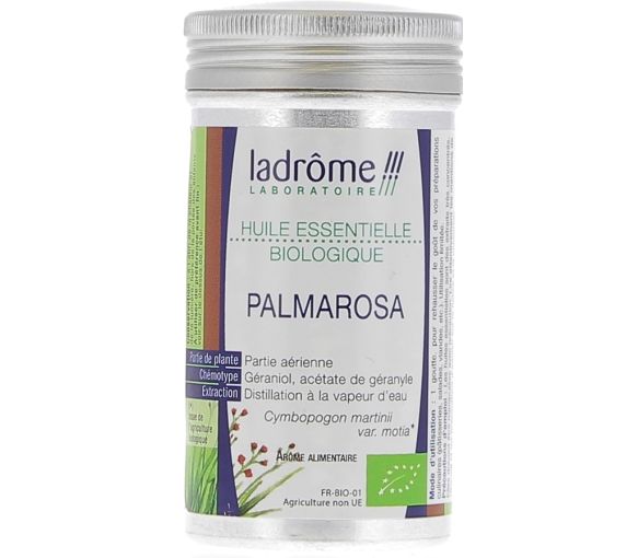 Huile essentielle palmarosa Ladrôme - Flacon de 10 ml