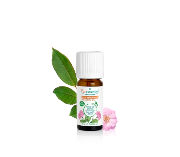 Huile essentielle rose de damas bio Puressentiel - flacon de 2ml - image 1
