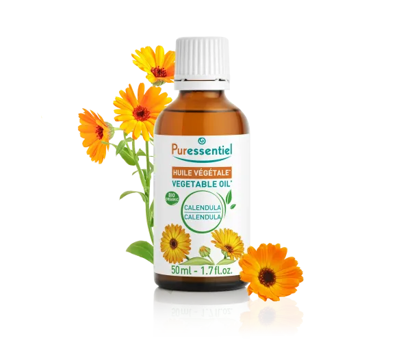 Huile végétale bio calendula Puressentiel - flacon de 50ml - image 1