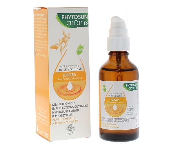 Huile végétale de Jojoba Phytosun Arôms - flacon de 50 ml