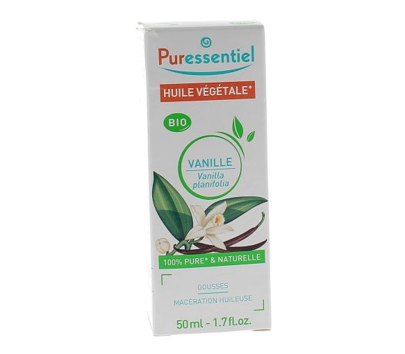 Huile végétale vanille bio Puressentiel - flacon de 50 ml - image 1