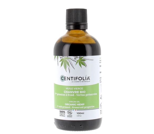 Huile vierge de Chanvre bio Centifolia - flacon de 100ml