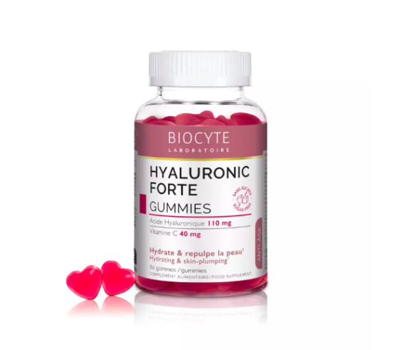 Hyaluronic Forte gummies Biocyte - pot de 60 gommes - image 1