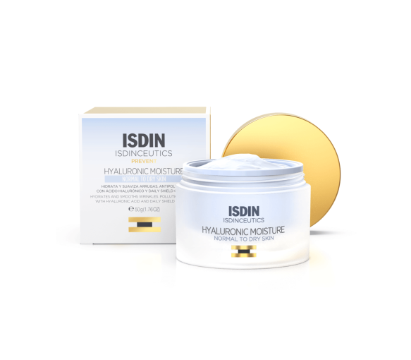 Hyaluronic Moisture peau normale à sèche Isdin - pot de 50 ml - image 1