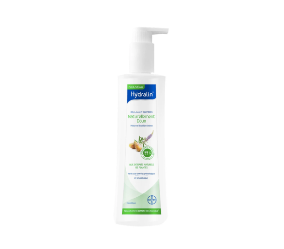 Hydralin Naturellement doux gel lavant - flacon-pompe de 400 ml - image 1