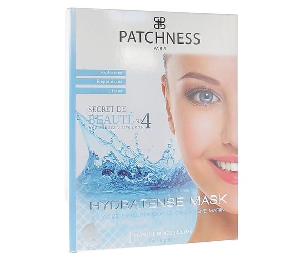 Hydratense mask secret de beauté n°4 Patchness - 1 masque biocellulose