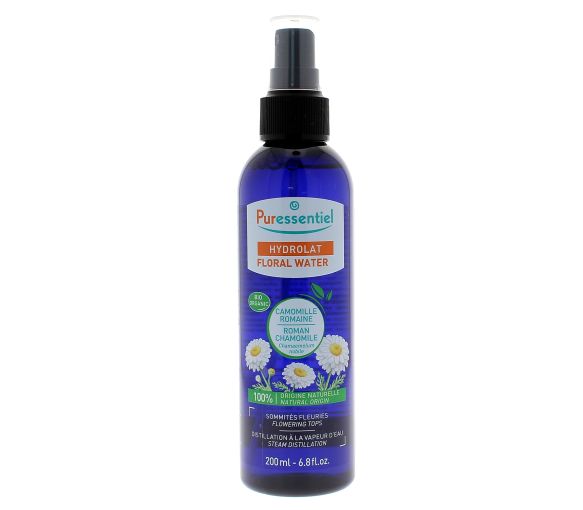 Hydrolat eau florale camomille romaine bio Puressentiel - spray de 200 ml