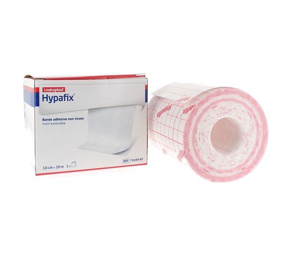 Hypafix Bande adhésive non tissée 10cmx10m Bsn Médical - une bande