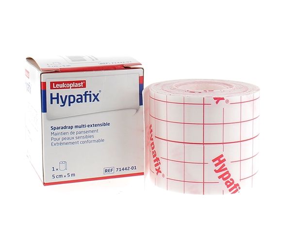 Hypafix Sparadrap multi-extensible 5cmx5m Leukoplast - une bande