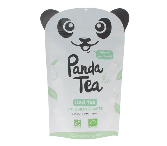 Iced tea détox menthe citron Panda Tea - 28 sachets