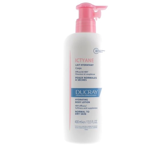 Ictyane Lait hydratant corps Ducray - flacon à pompe de 400 ml - image 1