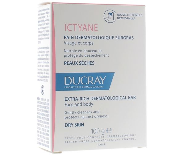 Ictyane Pain Dermatologique Surgras Ducray - Pain de 100 g - image 1